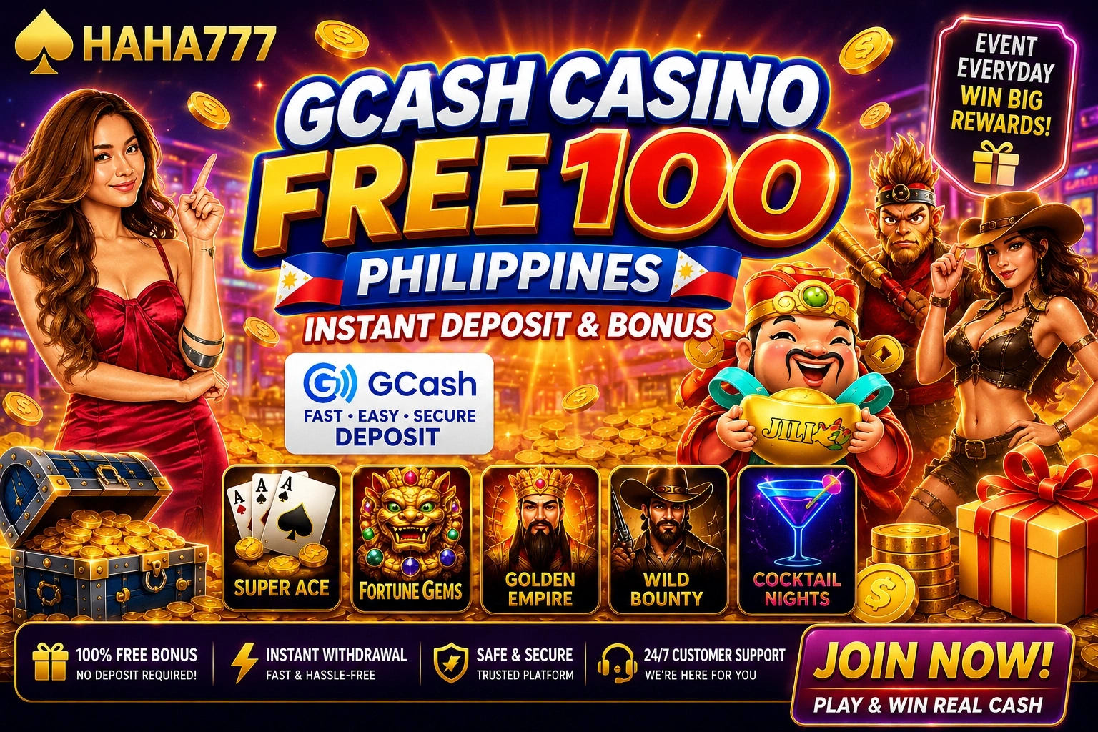 GCash Casino Free 100 Philippines