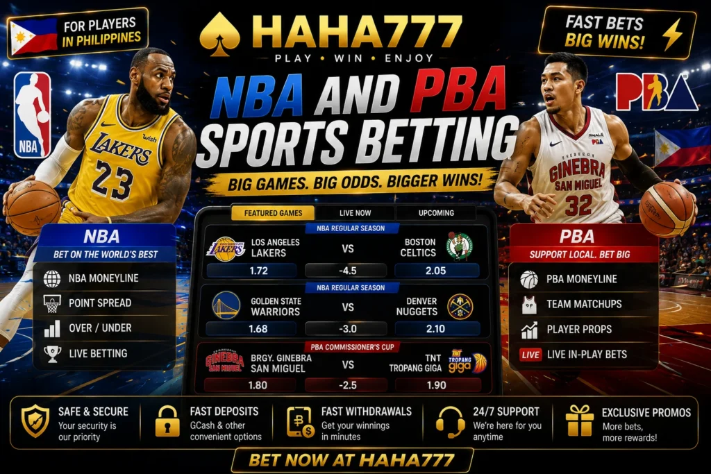 NBA and PBA Sports Betting